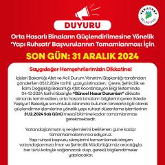 “Son Gün 31 Aralık 2024”